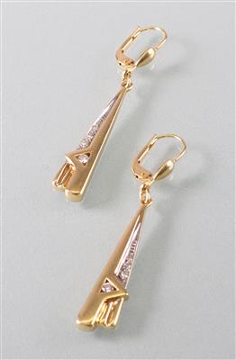 Brillant Diamant Ohrgehänge - Kunst, Antiquitäten und Schmuck