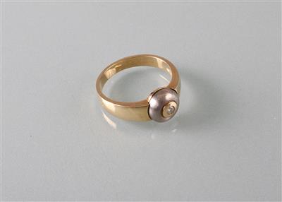 Brillant Solitärring ca. 0,10 ct - Kunst, Antiquitäten und Schmuck