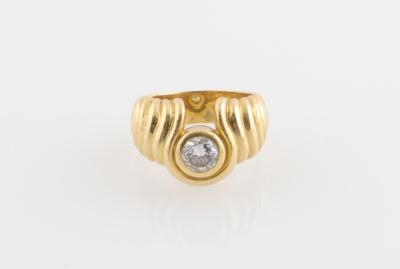 Brillantsolitär Ring ca. 0,75 ct - Arte, antiquariato e gioielli
