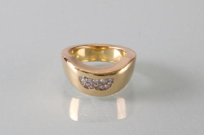 Brillantring zus. ca. 0,25 ct - Kunst,Antiquitäten und Schmuck