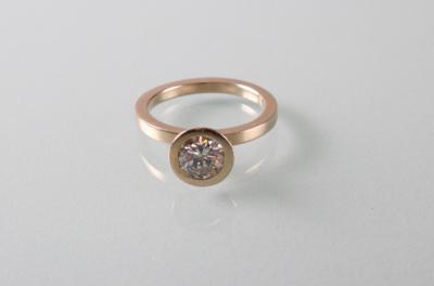 Brillantsolitärring ca. 1 ct - Antiques, art and jewellery