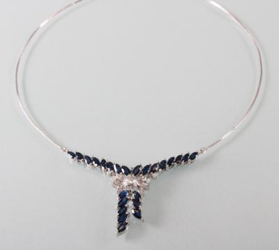 Diamant Saphircollier - Arte, antiquariato e gioielli