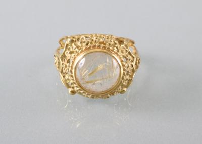 Ring mit Rutilquarz - Art Antiques and Jewelry