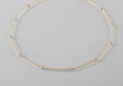 Brillant Halskette zus. ca. 0,70 ct - Kunst Antiquitäten und Schmuck