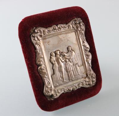 Taufplakette 1861 - Umělecké starožitnosti a šperky