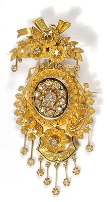 Diamantanhänger zus. ca. 1,2 ct - Art and Antiques, Jewellery