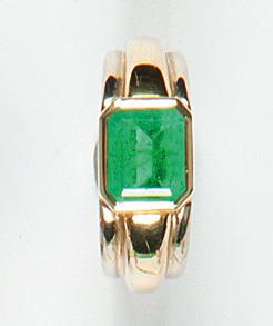 Smaragdring ca. 2,60 ct - Antiques, art and jewellery