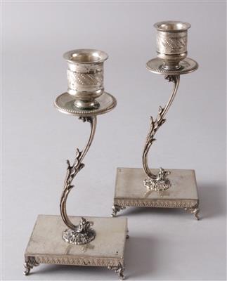 Paar Kerzenhalter - Antiques, art and jewellery