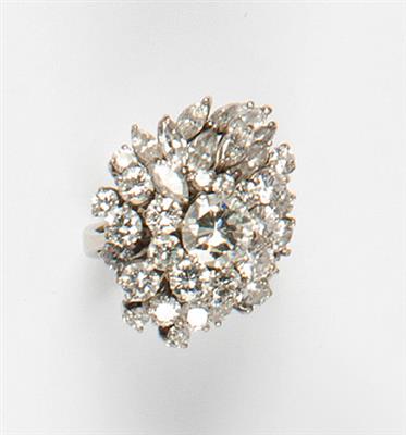 Brillant Diamant (Damen) ring - Umění, starožitnosti a šperky