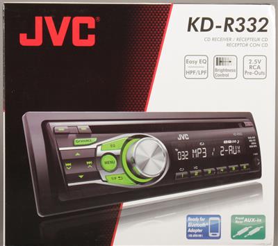 JVC KD-R332 CD Receiver Autoradio - Um?ní, starožitnosti, šperky