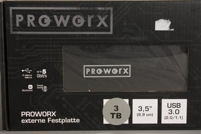 Proworx Festplatte 3TB 3,5" USB 3.0 - Kunst, Antiquitäten und Schmuck