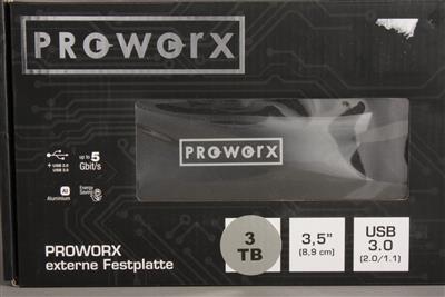 Proworx Festplatte 3TB 3,5" USB 3.0 - Arte, antiquariato e gioielli