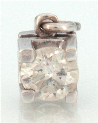 Brillantanhänger ca. 0,45 ct - Kunst, Antiquitäten und Schmuck