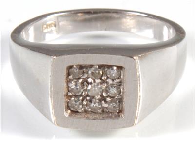 Diamantdamenring - Antiques, art and jewellery