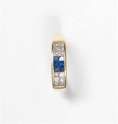 Wempe Saphir-DiamantDamenring - Umění, starožitnosti, šperky