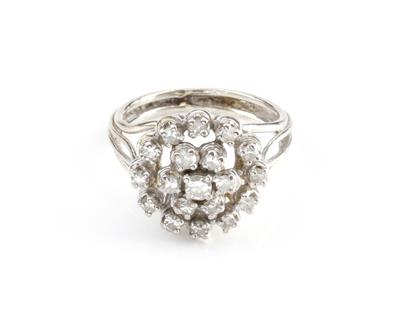 Diamant-Damenring ca. 0,40 ct - Kunst, Antiquitäten und Schmuck