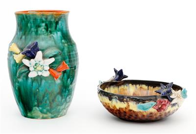 1 Vase, 1 Schüssel 2. Drittel 20. Jh. - Kunst, Antiquitäten und Schmuck Online