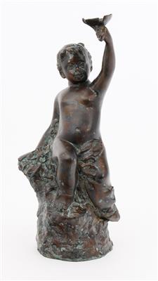 Bronzeskulptur Ende 20. Jh. - Antiques, art and jewellery