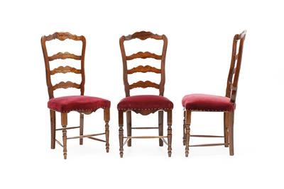 6 Stühle 1. Hälfte 20. Jh. - Kunst, Antiquitäten und Schmuck online auction