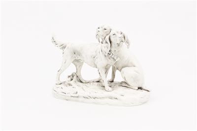 Zierifigur "Hunde" - Antiques, art and jewellery