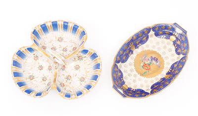 3-passige Schüssel, 1 ovale Schüssel - Antiques, art and jewellery