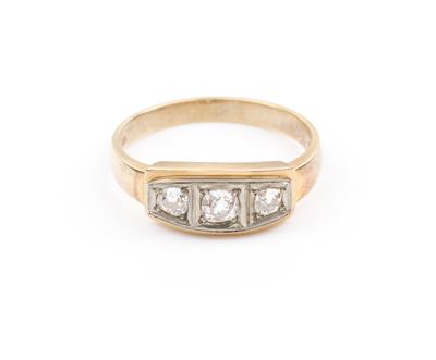 Diamantdamenring - Antiques, art and jewellery