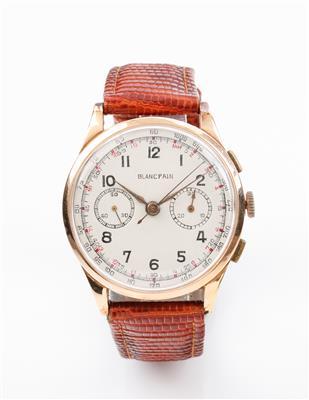 Herrenarmbanduhr Chronograph um 1950 - Kunst, Antiquitäten und Schmuck