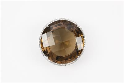 Rauchquarz-Anhänger 21,30 ct - Kunst, Antiquitäten und Schmuck