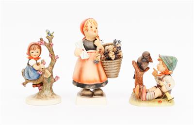 3 Hummel-Zierfiguren - Antiques and art