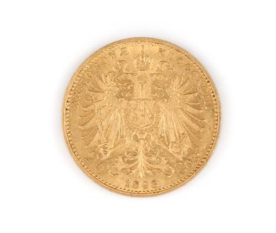 Goldmünze a 20 Kronen - Kunst und Antiquitäten