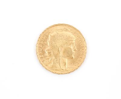 Goldmünze 20 Francs - Umění a starožitnosti