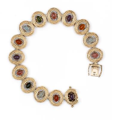 Schmucksteinarmband - Arte e antiquariato