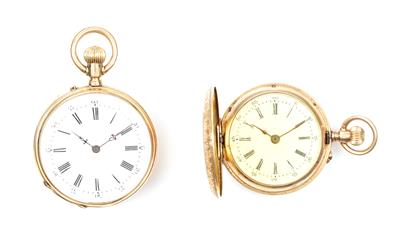 2 Taschenuhren - Jewellery and watches