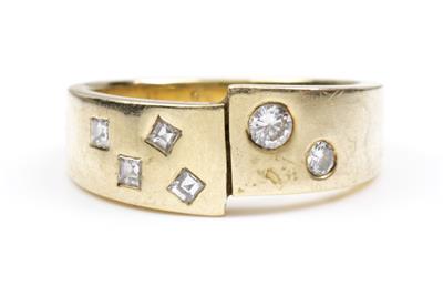 Brillant Diamantring zus. ca. 0,30 ct - Gioielli e orologi