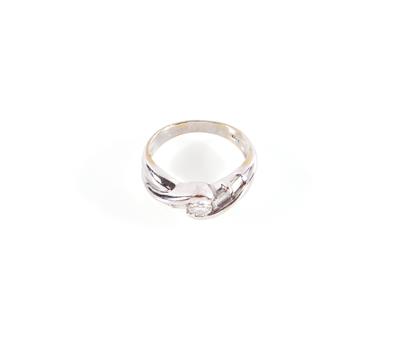 Brillant Diamantring zus. ca.0,65 ct - Schmuck und Uhren