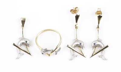 "Delfin" Schmuckset - Schmuck und Uhren