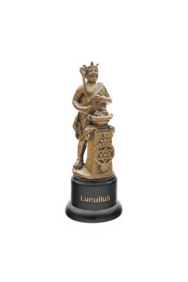 Bronzezierfigur "Lucullus" - Arte e antiquariato