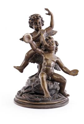 Musizierende Putti, Ende 19. Jahrhundert - Antiques and art