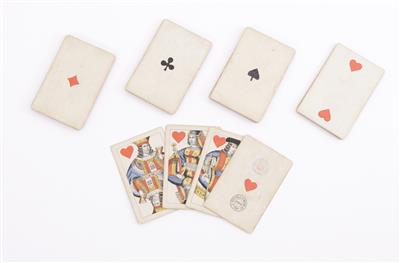 Spielkarten für Rummy, Kanasta, Bridge, C. Titze  &  Schinkay Wien, 2. Hälfte 19. Jahrhundert - Kunst und Antiquitäten