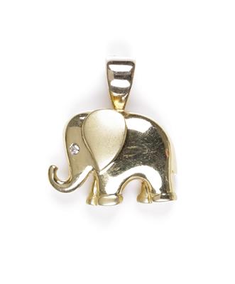 Brillantanhänger Elefant - Jewellery