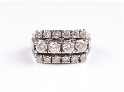 Brillantdamenring zus. ca. 1,50 ct - Schmuck