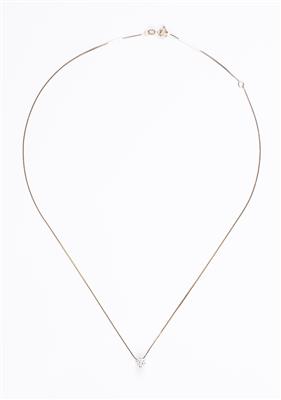 Brillantsolitärcollier ca. 0,30 ct - Jewellery