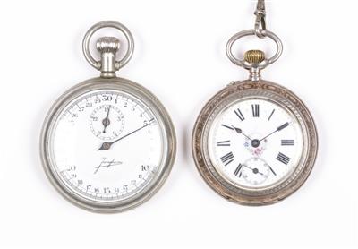 Taschenuhr an Uhrkette - Náramkové a kapesní hodinky