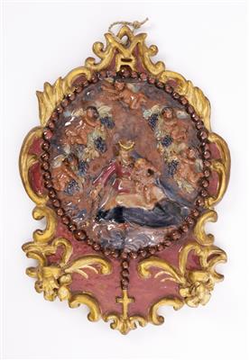 Reliefbild-Leuchter, Österreich 20. Jahrhundert - Antiques and art