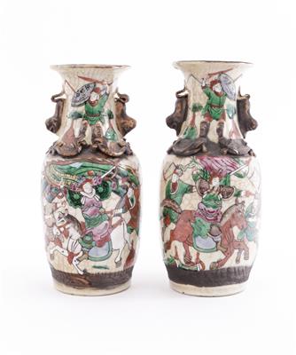 Paar Vasen, China 19./20. Jahrhundert - Umění a starožitnosti