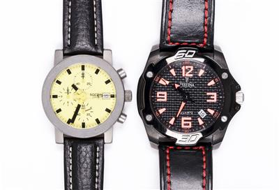 2 Armbanduhren - Armband- und Taschenuhren