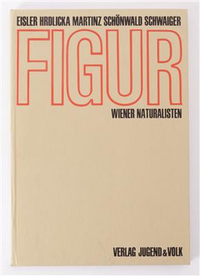 Kunstbuch: Figur. Wiener Naturalisten. Mit 5 handsignierten Originalgraphiken - Moderní tisky a Současné umění