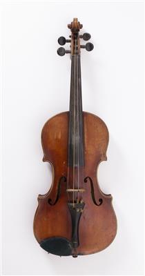 Geige, mit Bogen, um 1900 - Umění a starožitnosti