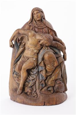 Barocke Pieta, um 1700 - Kunst und Antiquitäten