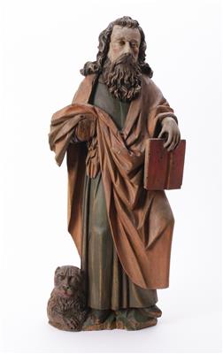 Evangelist Markus mit dem Attribut Löwen, um 1600 - Kunst und Antiquitäten